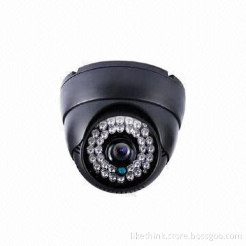IR LED Dome Camera with High Definition Dome Camera, 700TVL Resolution and 36pcs, 5mm IR LEDs